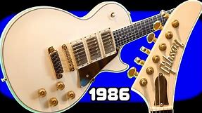 The Story, Review + Demo | 1986 Gibson Les Paul Studio Custom XPL (Les Paul with Explorer Headstock)