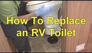 RV 101® - How To Replace an RV Toilet