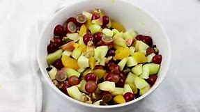 Apple Fruit Salad ( Video)