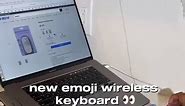 emoji wireless keyboard