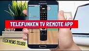 Telefunken TV Remote App || Telefunken Smart TV Remote Control || Remote Control For Telefunken TV