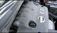 Attempt to Start Nissan Altima 2.5 S w/ Blown Engine After Sitting 8 Months