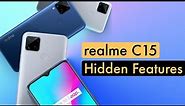 Realme C15 Hidden Features