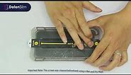 DefenSlim Screen Protector Tool: Perfect Alignment and Auto Dust Removal Demo