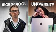 High School vs University