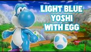 Light Blue Yoshi with Blue Yoshi Egg Five Below Exclusive Toy Review | Super Mario Toys