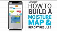 Build a Moisture Map & Report Results-TramexMeters App.