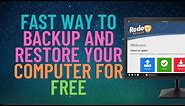 Fast Way to Backup And Restore Your Computer For FREE