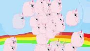 Pink fluffy unicorns dancing on rainbows but my way :33