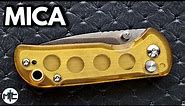 CJRB Mica Button Lock Folding Knife - Overview and Review