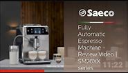 Saeco Xelsis - Fully Automatic Espresso Machine - Review Video | SM76XX series