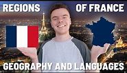 REGIONS OF FRANCE: Geography and languages in 3 minutes!