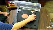1byOne Portable Classic Record Player Review Demonstration