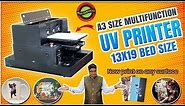 A3 UV printing machine, Varnish printing Flatbed 13*19 inch | Best Services 8377907080