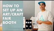 How to Set Up a Simple Art & Craft Fair Display Even If You’re Not Handy