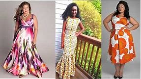 Plus Size African Trendy Dresses | African Fashion Wear And Cloths Collection Romance