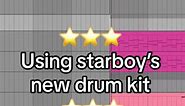 ⭐️⭐️⭐️ Using @starboyrob🏳️‍⚧️ new drum kit ~ It is free!!! Check it out! ⚠️ #hyperpop #musicproducers #musicproduction #musicproducer #viral #fyp ⭐️⭐️⭐️