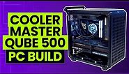 Cooler Master Qube 500 Build | Intel 14900K & ASUS ROG STRIX Z790-E GAMING WIFI II Build