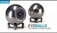 Building the EyeBalls Desktop Speaker (features Creality Sermoon V1 Pro) - by SoundBlab