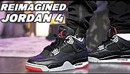 Air Jordan 4 Bred Reimagined 2024 Review and On Foot !