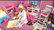 Barbie Pink Bedroom Morning Routine with Lily!!