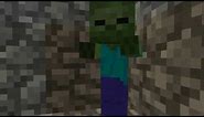 Minecraft baby zombie saying BRUH