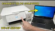 How to Wi-Fi Setup Epson EcoTank ET-2800 Printer With PC Windows Computer