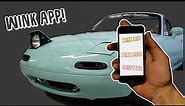 MIATA WINK + SLEEPY EYE APP!!