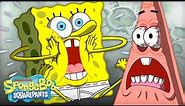 What's Scaring SpongeBob and Patrick? 😱 | "Don't Look Now" Full Scene | SpongeBob
