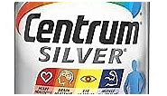 Centrum Silver Multivitamin for Men 50 Plus, Multivitamin/Multimineral Supplement with Vitamin D3, B Vitamins and Zinc, Gluten Free, Non-GMO Ingredients - 200 Count