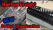 New Harbor Freight US General Socket Organizers Peg-Type Multi-Rail Magnetic Click Rails First Look