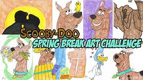 Scooby-Doo Spring Break Art Challenge 2023