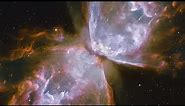 A Pan Across the Butterfly Nebula