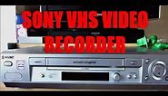 UNBOXING SONY SLV-SE830G VHS/VCR VIDEO RECORDER