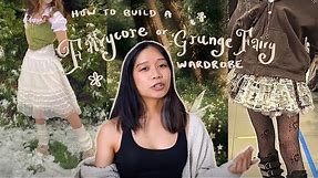 How to Build a Fairycore / Grunge Fairy Wardrobe (& where to shop!)