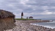 Point Judith Lighthouse in Narragansett, Rhode Island