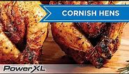 Rotisserie Cornish Hens | PowerXL Air Fryer Oven Recipes