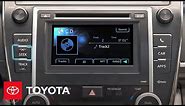 Entune® How-To: CD Player | Toyota