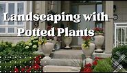 Landscaping With Potted Plants Small Modern House Plans Under 1000 Sq Ft