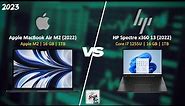Apple MacBook Air M2 vs HP Spectre x360 (2022)