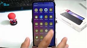 Cómo cambiar de color los iconos del celular Samsung A54 5G M54 A34 A73 y S23 ultra S24