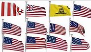 The Evolution Of US Flags | Timeline of USA flags