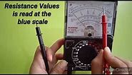 Parts of an Analog Multimeter and How to Use