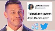 John Cena Reads Hilarious Thirst Tweets