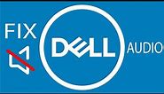 Fix Dell Laptop No Audio When Headphones Are Unplugged And Plugged Back In