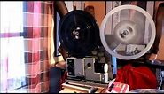 16mm Projector Bauer P8 TS Universal - Operation guide - How to run this projector - HD