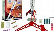 Estes Destination Mars Colonizer Model Rocket Starter Set - Includes Rocket Kit (Beginner Skill Level), Launch Pad/ Controller, Glue, Four AA Batteries, and Two Engines