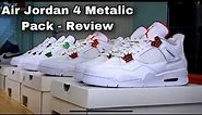 Air Jordan 4 Metallic Pack - Sneaker Review