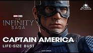 Captain America Life Size Bust Teaser