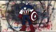Captain America Wall Art - limited tools